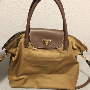 Prada Tessuto Saffiano Nylon Tote BN2107